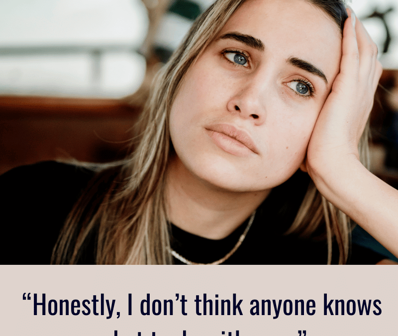 No One Knows What To Do With Me